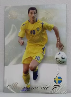 Zlatan Ibrahimovic Sweden - World Football 2007 Futera #157 Near Mint Condition • $35