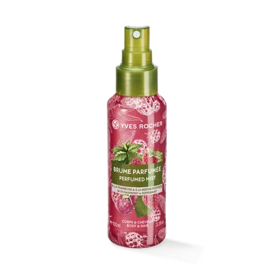$40.89 • Buy Yves Rocher Perfumed Mist Body Hair Raspberry Peppermint Vegan Botanical 100 Ml