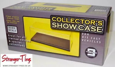 Die Cast Model Collectors Triple 9 Display Case 1/24 Scale Stackable NEW • £10.99