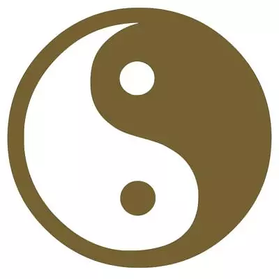 Yin Yang Decal Sticker Tao Buddha Spiritual 15 Colors 10 Sizes • $2.47