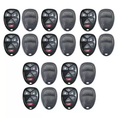 Remote Fob Case Rubber Pad Shell 6B Compatible With GM OUC60270 OUC60221(10Pack) • $13.08