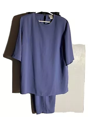 Maggie Shepherd Purple Pant Suit (L) • $50