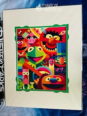 2023 Disney Parks Jeff Granito It’s Time To Meet The Muppets 14x18” Print • $69.95