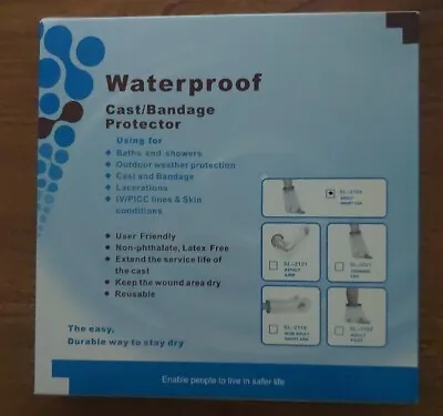 £10.99 • Buy Waterproof Cast Protector (Adult) Short Leg