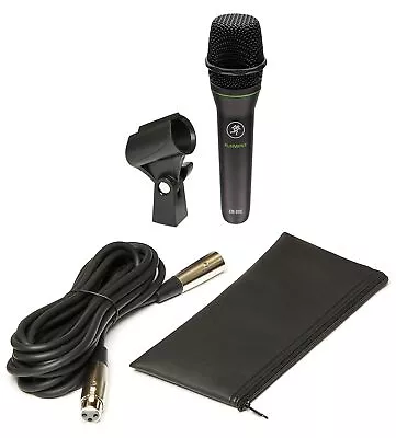 Mackie EM-89D Vocal Live Sound Or Studio Recording Dynamic Microphone+Cable+Clip • $34.95