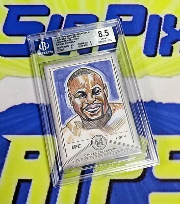 Daniel Cormier 1/1 Sketch 2019 Topps UFC Museum Coll. Canvas Collection BGS 8.5 • $350