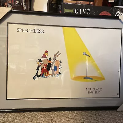 Speechless Tribute To Mel Blanc Print • $135