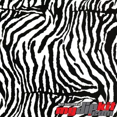 Hydrographic Film Hydrographic  Hydro Dip Zebra Print AP-00-11 • $18.99