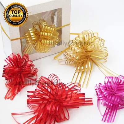 £2.24 • Buy 20 Pull Bows 50mm Wedding Car Gift Wrap Ribbon Florist WATERPROOF Decorations UK