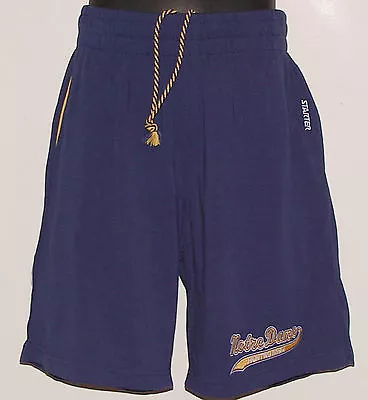 Vintage 90s Notre Dame FIGHTIN' IRISH STARTER Shorts SEWN NEW Old Stock Last 1 • $29.95