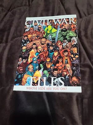 Civil War Files #1 (2006 Marvel Comics) One Shot! Whose Side Are You On? • $8.09