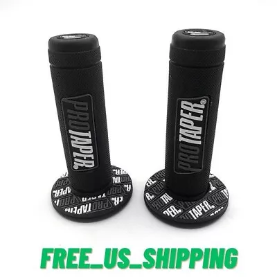 ProTaper Handlebar Grips Motorcycle Rubber Hand Grip Motocross Off Road Dirtbike • $12.99