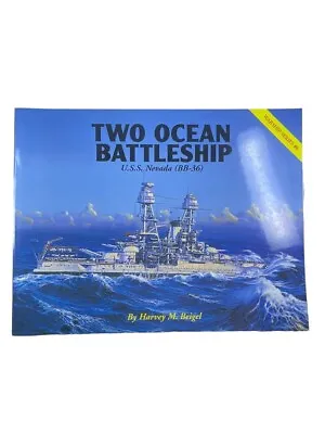 WW2 US USN Navy USS Nevada BB-36 Two Ocean Battleship SC Reference Book • $60