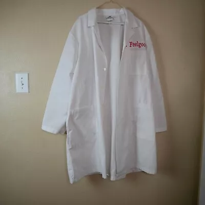 Vintage Industrial CUSTOME DR FEELGOOD LAB COAT Cold Temp Systems Sz 2X Work • $21