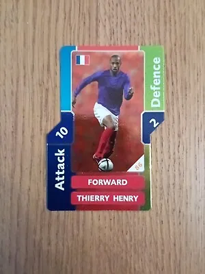 TOPPS Match Attax World Cup 2006 Thierry Henry No 86 • £1.99