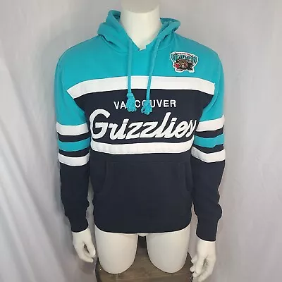 Vancouver Grizzlies Pullover Hoodie NBA Mitchell & Ness Hardwood Classics Sz YXL • $23.63