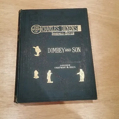 £35.99 • Buy CHARLES DICKENS Household Edition DOMBEY AND SON Hardback Book Vintage 
