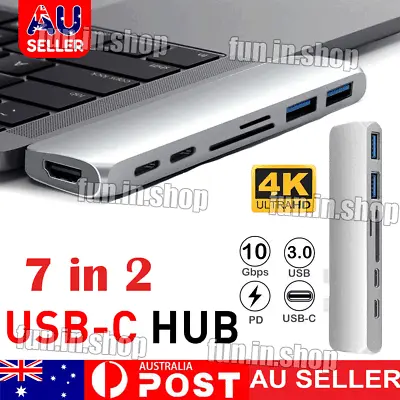 $24.57 • Buy USB 3.1 Type C USB-C To Data USB Combo HUB 4K HDMI VGA Charge Port Adapter Cable
