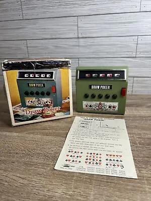  VINTAGE Waco 1972 Draw Poker Cordless Electric  Game Complete In Box! • $25