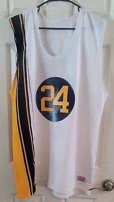 1968-73 Marquette Sand Knit Throwback Basketball Jersey Xl Jerel Mcneal 24 Worn? • $299.99