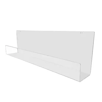 Acrylic Book Shelf Wall Or Grid - 600mm Wide For Home Or Shop (G8/WALL/GRID) • £20.44