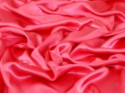 Liberty London Belgravia Silk Satin Fabric Camelia - Per Metre • £44.99