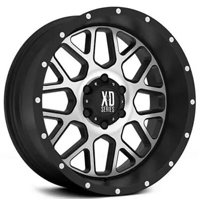 (4) 17  XD Wheels XD820 Grenade Satin Black W Machined Face Off Road (B45) • $1096