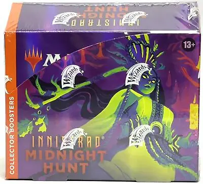 Magic The Gathering Innistrad: Midnight Hunt Collector Booster 6-Box Case • $730.95