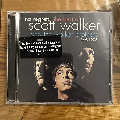 No Regrets:The Best Of Scott Walker & The Walker Brothers 1965-1976 CD • £2.99