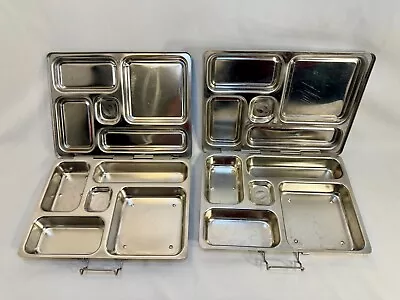 Planetbox Rover Stainless Steel Lunch Box 5 Compartments Bento Planet Box Lot • $39.99