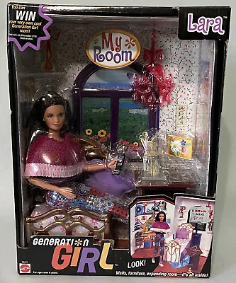 GENERATION GIRL MY ROOM LARA 2000 Barbie Doll (ARTIST/SCULPTER)_29413_NRFB • $70