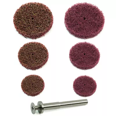 Pryme Mini Cleaning Wheel Kit | Die Grinder Dremel Scotch Abrasive 180 400 Grit • $15
