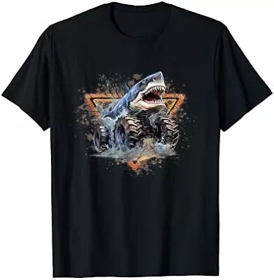 Monster Truck Sharks Are My Jam Birthday T-Shirt • $9.99