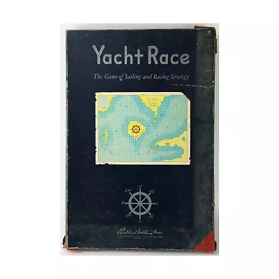 Parker Bros Boardgame Yacht Race Box Fair • $175