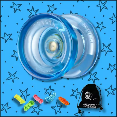 Yoyo K2 Crystal Blue Professional Responsive Yoyo Perfect For Kids Beginners • $16.17