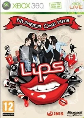 Lips: Number One Hits (Xbox 360) PEGI 12+ Rhythm: Sing Along Fast And FREE P & P • £3.85