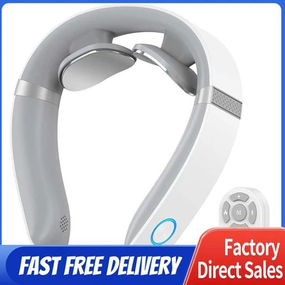 £16.75 • Buy USB Vertebra Physiotherapy Massage Machine Pulse Smart Neck Massager With Voice