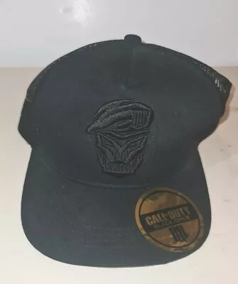 Call Of Duty Black Ops COD Baseball Trucker Cap Adjustable Snapback Unisex Peak • £8.95