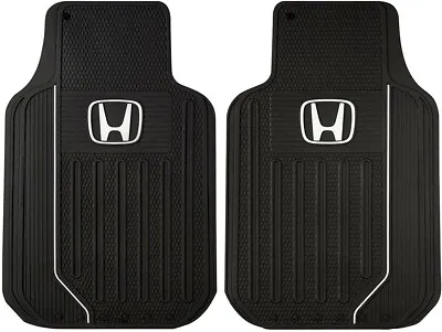 ⭐️⭐️⭐️⭐️⭐️ HONDA 2 Front Floor Mats Universal 🎁 Gift Protection All Weather🌦 • $59.99