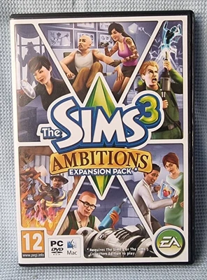 £8 • Buy THE SIMS 3 AMBITIONS Pc DVD / Apple MAC Add-On Expansion Pack SIMS3