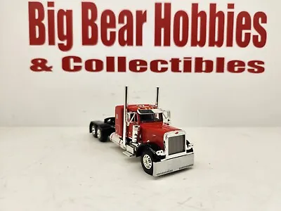 1/64 DCP Red & Black 379 Peterbilt 36  Coffin Bunk Sleeper • $67.80