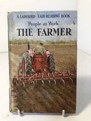 Vintage Ladybird Book The Farmer   People At Work  606b 2/6’ • £6.95