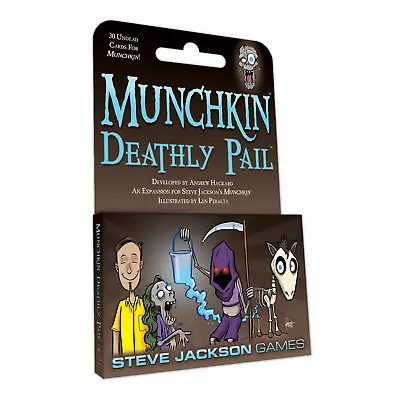 Munchkin Deathly Pail 30 Card Game Expansion Steve Jackson Games Booster SJG1550 • $15.29