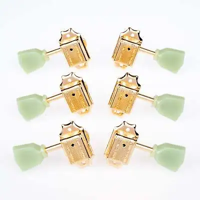 Wilkinson 3x3 Gold Vintage Tuners For Gibson/Epiphone Les Paul SG® WJ-44-GD • $29.99