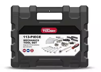 113 Piece 1/4 And 3/8 Inch Drive SAE Mechanics Tool Set New Condition • $17.89