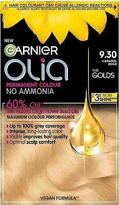 Garnier Olia No Ammonia Permanent Hair Dye All Colours Available • £7.99