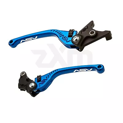 2022-2024 Yamaha R6 GYTR ASV Inventions F3 Series Brake & Clutch Levers Blue • $220