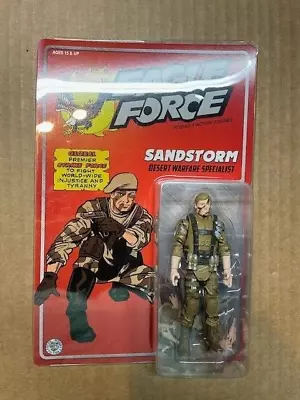 Fresh Monkey Fiction Action Force Figure Sandstorm • $22