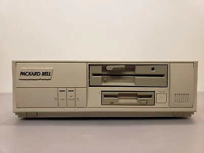 Vintage Packard Bell PB300 PC 386SX-16 ST-1102A HD YD-380B Floppy DOA AS-IS Read • £115.65