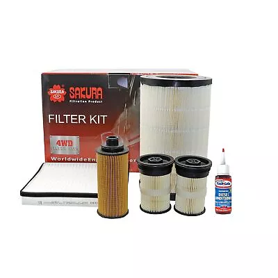 Sakura Filter Service Kit K-65010 For Holden Colorado RG 2.8L LWH-LWN • $97.20